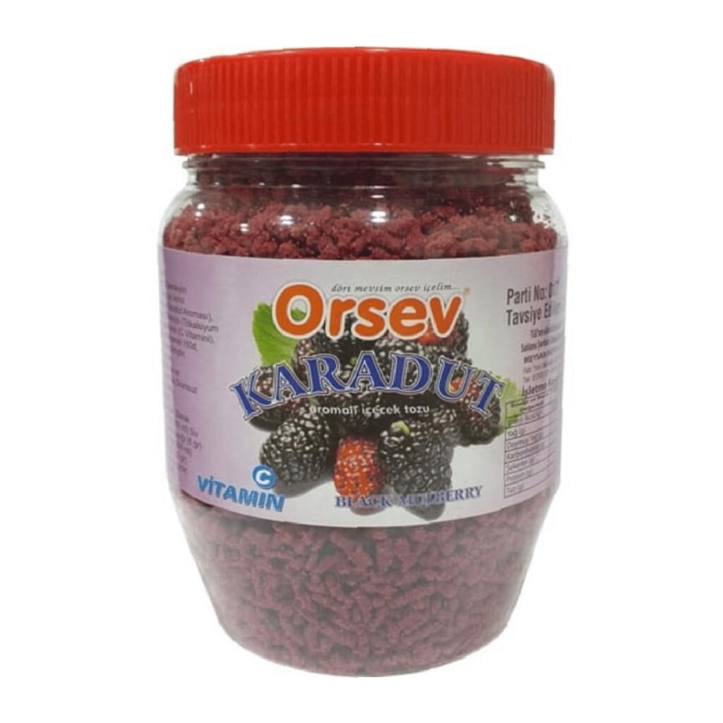 Orsev Karadut Aromalı İçecek Tozu 300 g