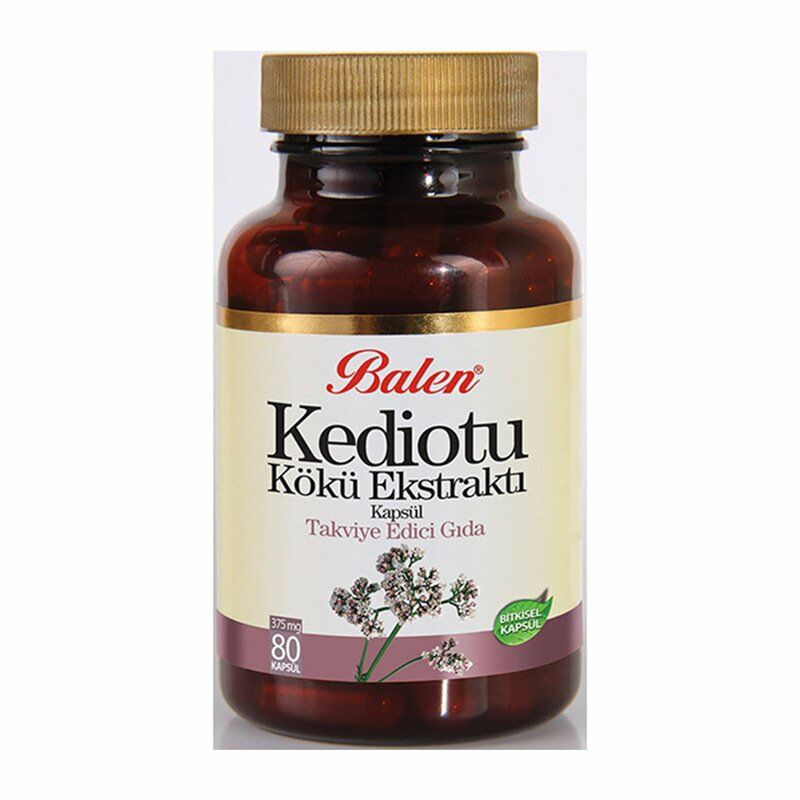 Balen Kediotu Kökü Ekstraktı Kapsül 375 Mg*80
