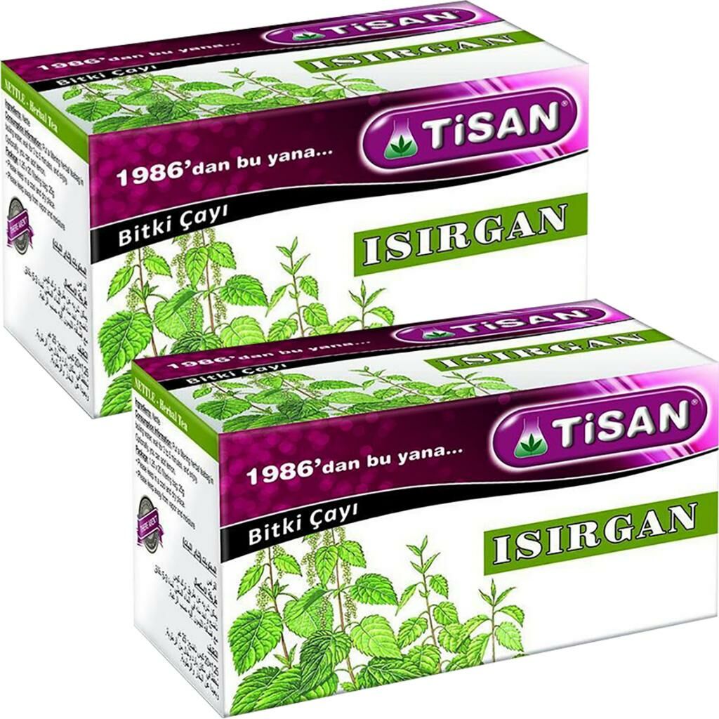 Tisan Isırgan Bitki Çayı Süzen Poşet 2 x 20'li