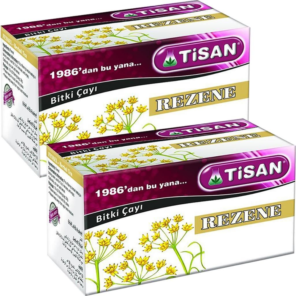 Tisan Rezene Bitki Süzen Poşet Çay 2 x 20'li