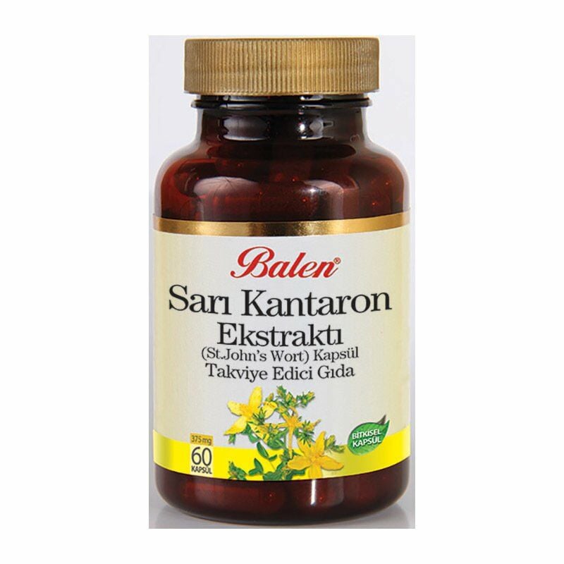 Balen Sarı Kantaron Ekstraktı Kapsül 375 Mg 60 Adet