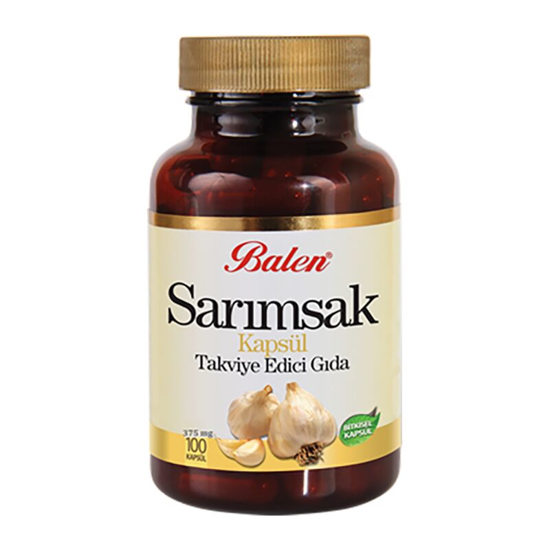 Balen Sarımsak Kapsül 375 Mg 100 Adet
