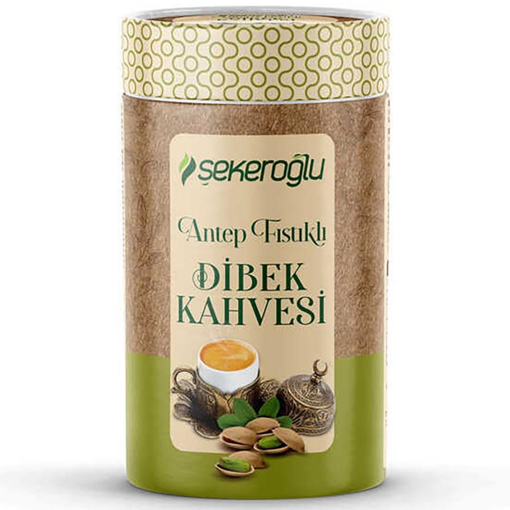 Şekeroğlu Antep Fıstıklı Dibek Kahvesi 200 Gr Silindir