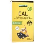 Aksu Vital CAL Keçiboynuzu Pekmezli Arı Sütlü Zeytin Yapraklı Macun 300 gr