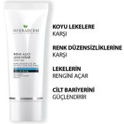 Herbaderm Renk Açıcı Leke Kremi 60 Ml Vücut İçin UVA/UVB Koruma