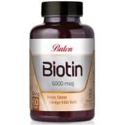 Balen Biotin 300 Mg 60 Tablet Takviye Edici Gıda