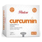Balen Curcumin Kurkumin Ve Piperin Kapsül 1380 Mg*60