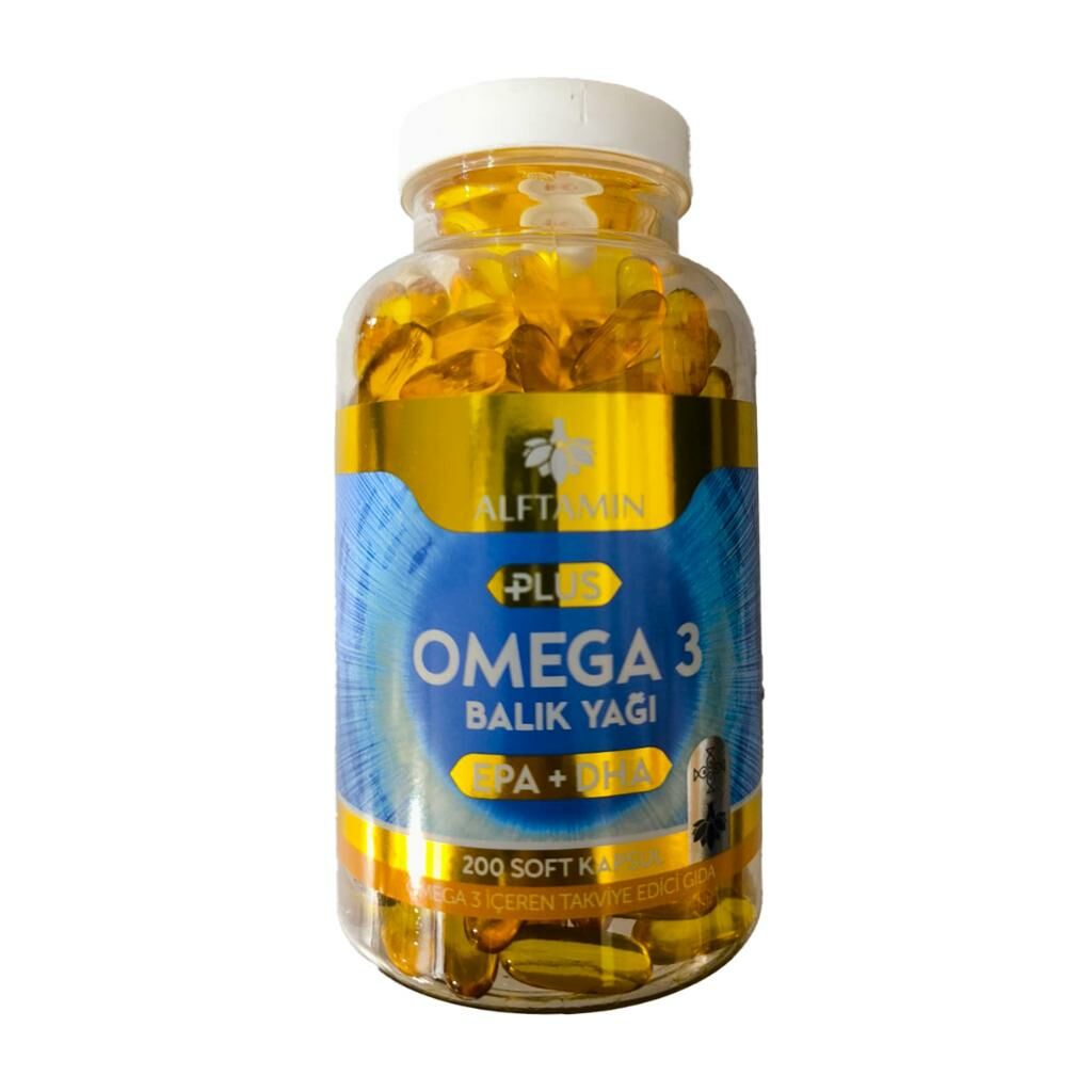 Alftamin Omega 3 EPA+DHA 200 Softjel Kapsül