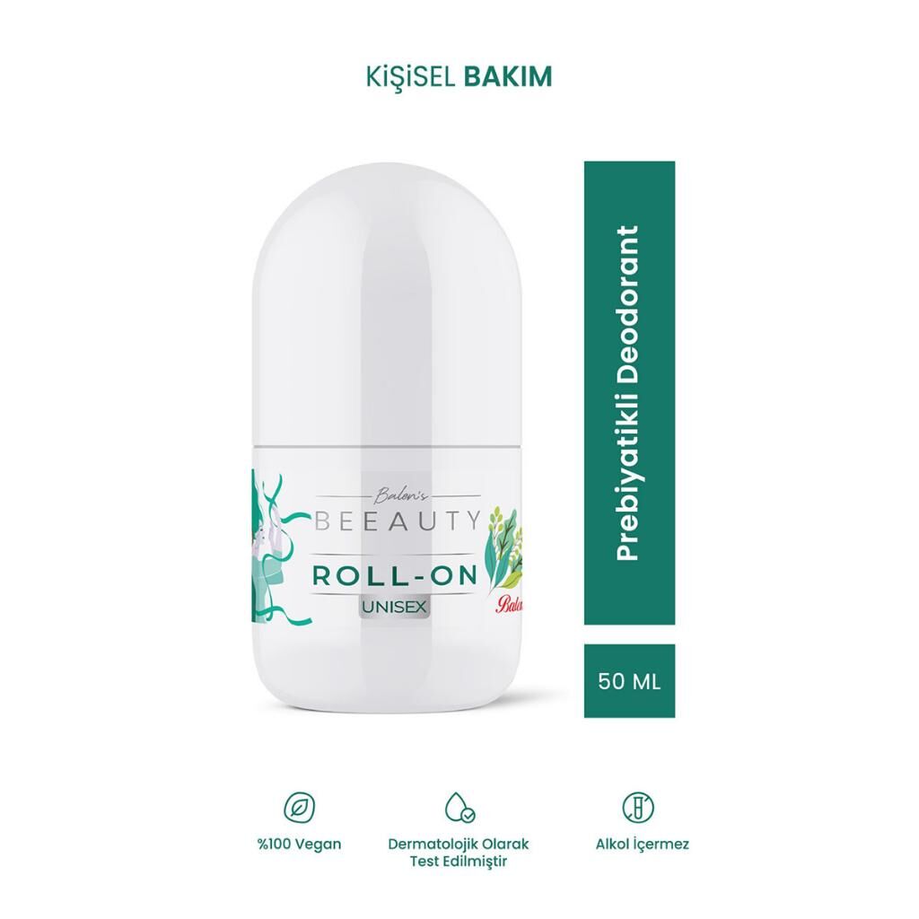 Balen’s Beeauty Unisex Prebiyotikli Deodorant Roll On 50 Ml