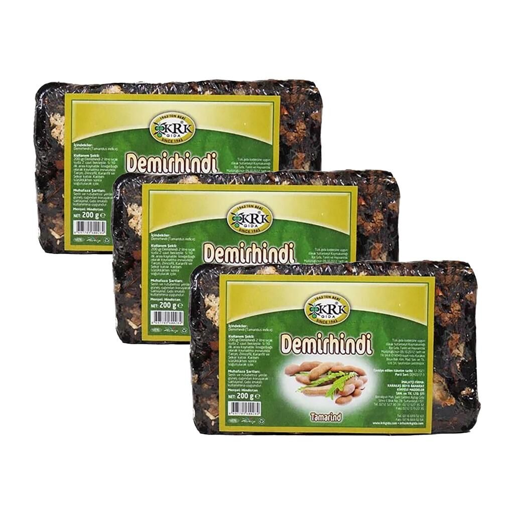 KRK Demirhindi 3 Adet*200 Gr