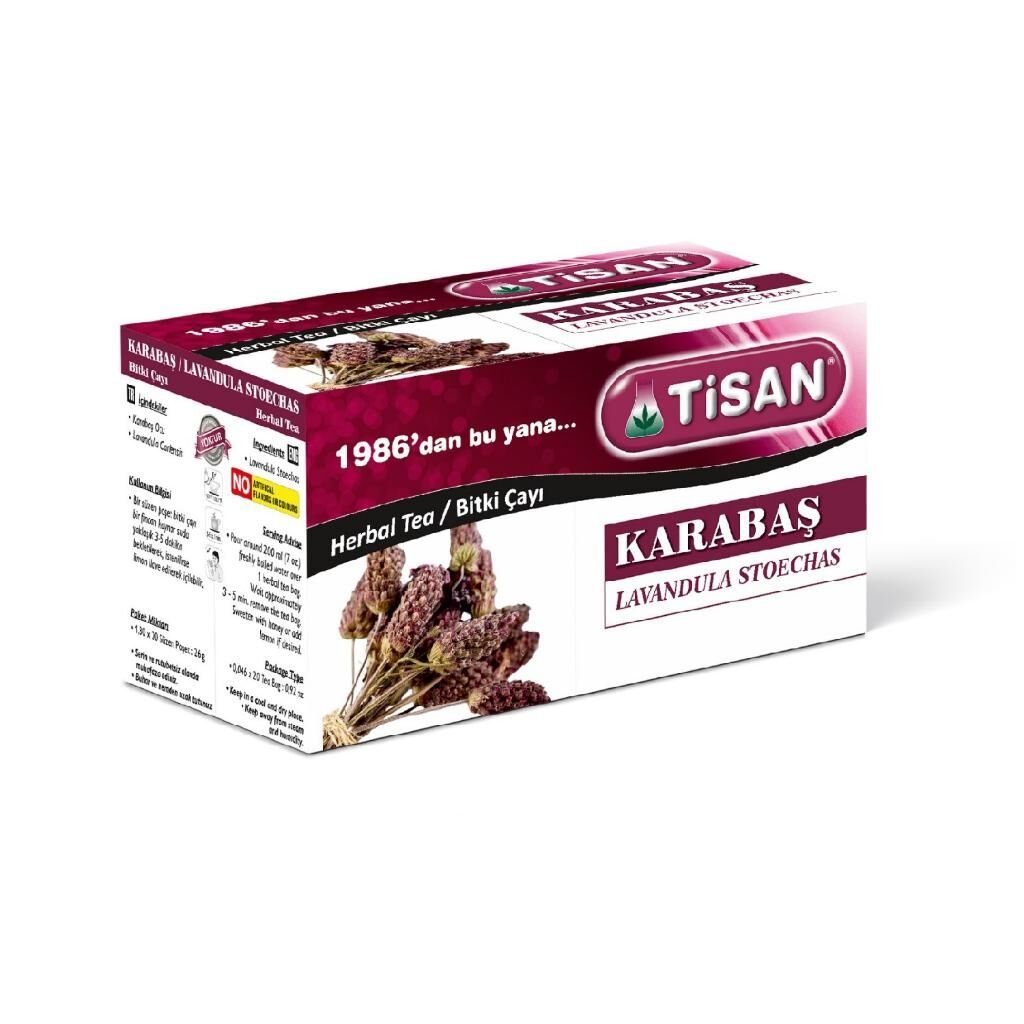Tisan Karabaş Çayı 1,30 Gr x 20 Süzen Poşet