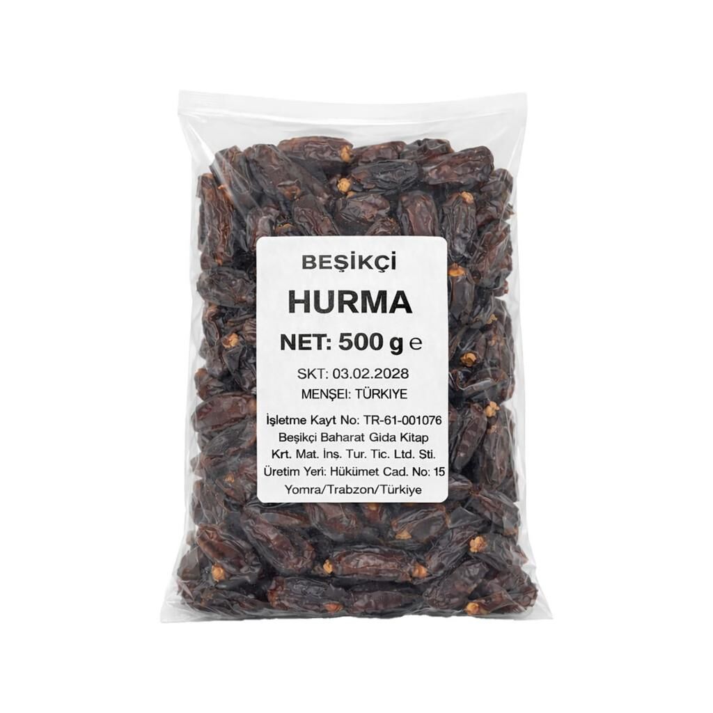 Beşikçi Medine Hurması 500 Gr (Mebrum Hurma)