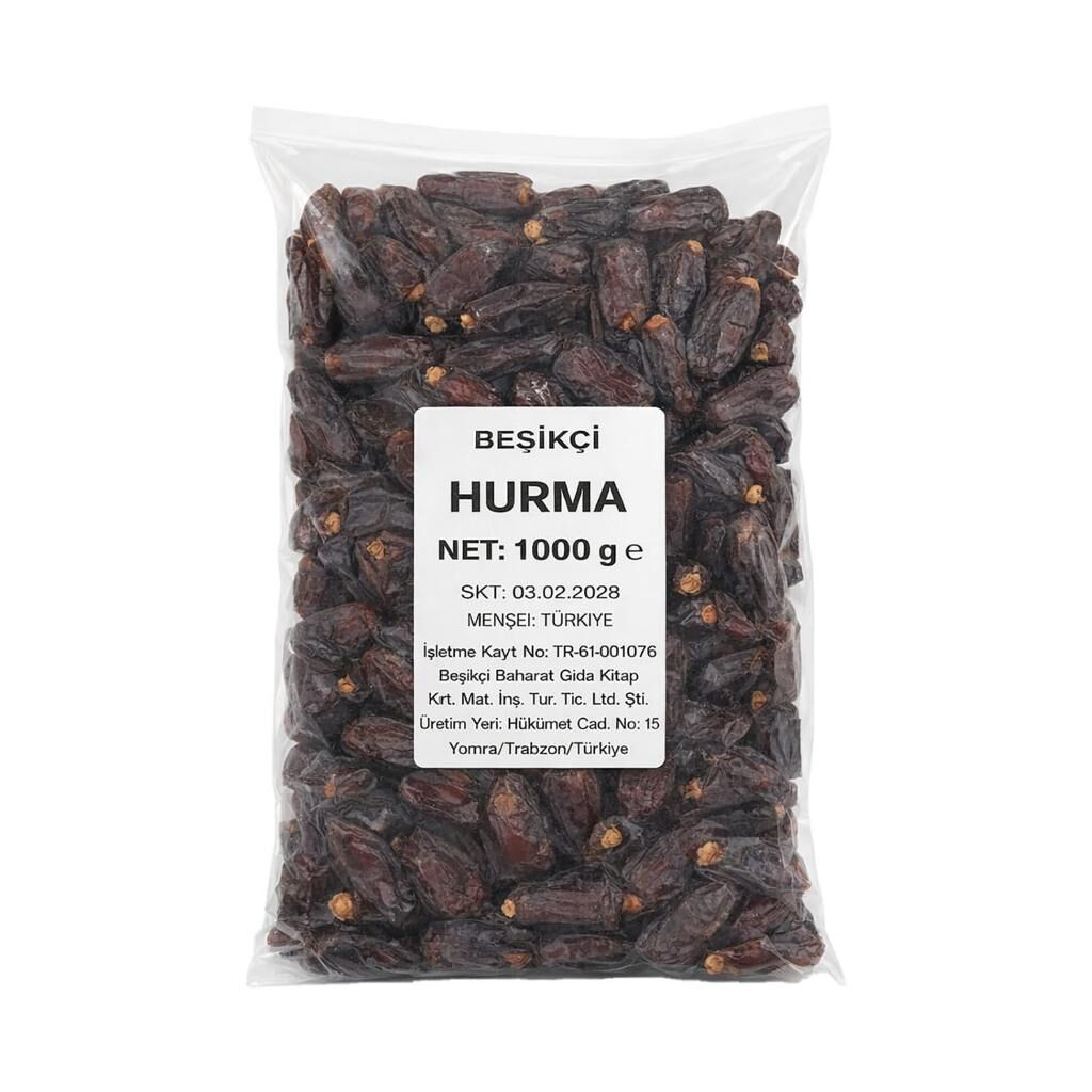 Beşikçi Medine Hurması 1 Kg (Mebrum Hurma)