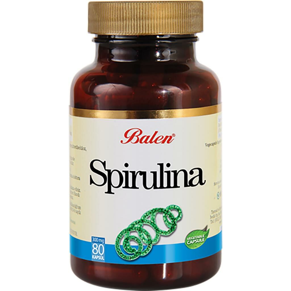 Balen Spirulina Kapsül 375 Mg 80 Adet