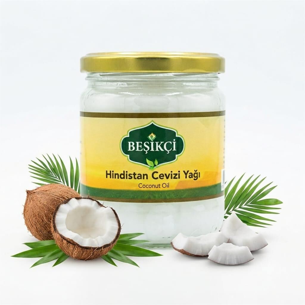 Beşikçi Hindistan Cevizi Yağı Soğuk Sıkım 150 G