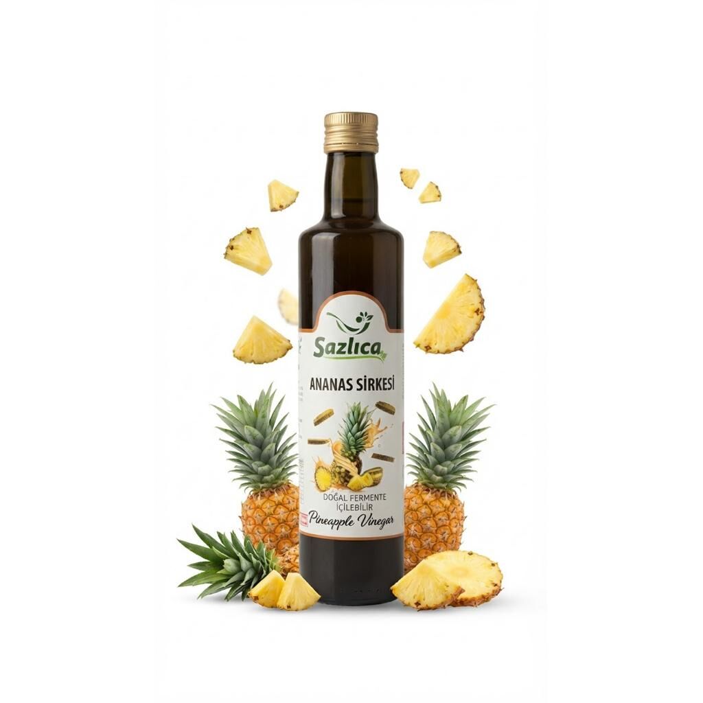 Sazlıca Ananas Sirkesi 500 ml