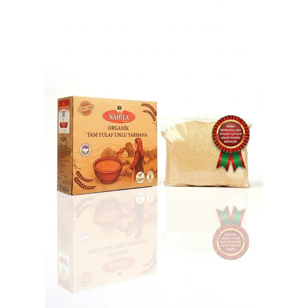 Nahita Organik Gulutensiz Tam Yulaf Unlu Tarhana 500 g