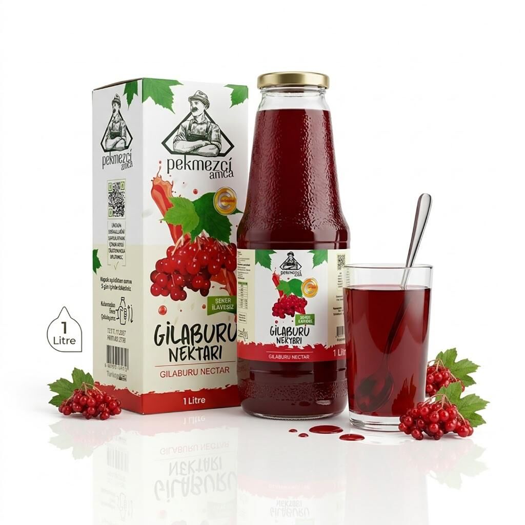 Pekmezci Amca Gilaburu Nektarı 1 Lt