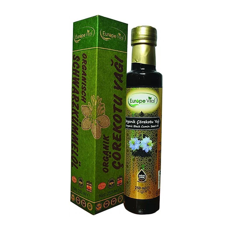 Europe Vital Organik Çörek Otu Yağı 250 ML