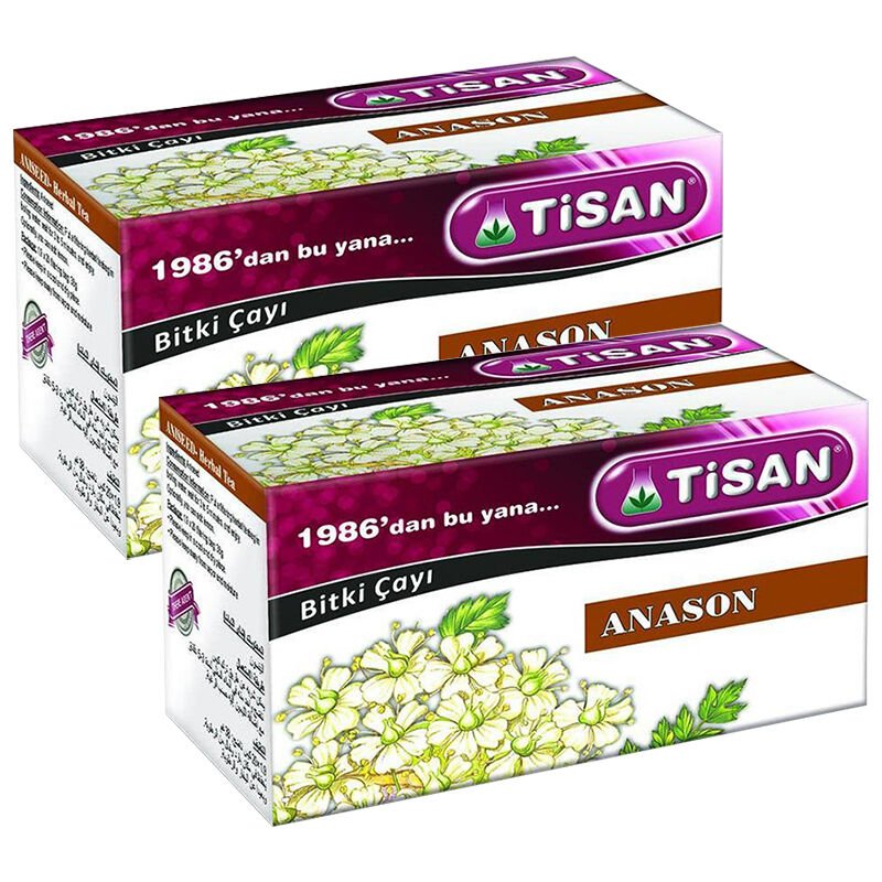 Tisan Anason Bitki Süzen Poşet Çay 2 x 20'li
